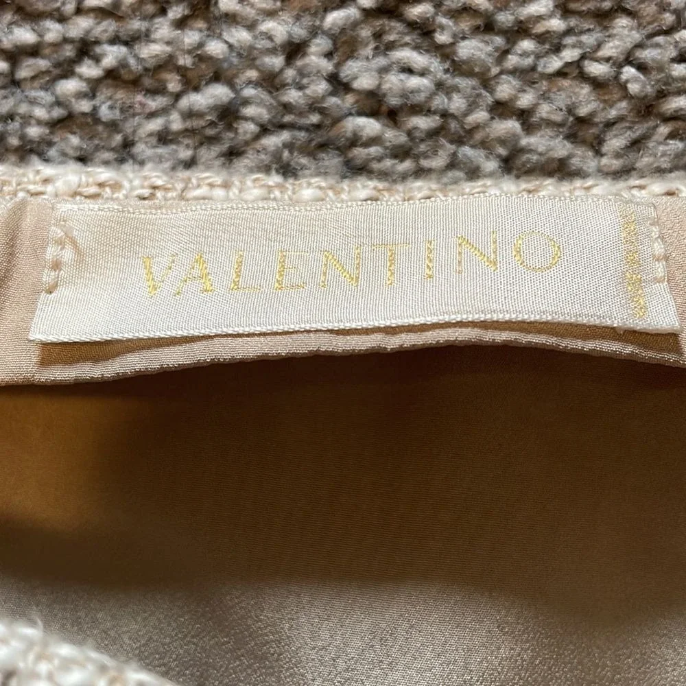 Valentino Women's Mini Skirt with Embelishments & Embroidery‎ Size: 10